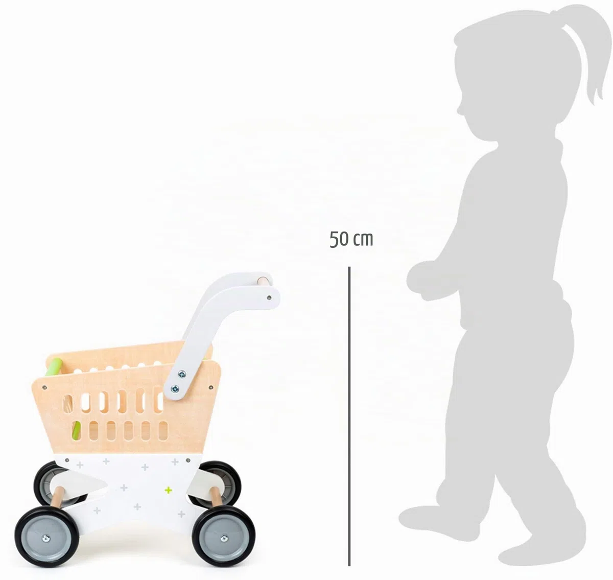Carrello della spesa alla moda