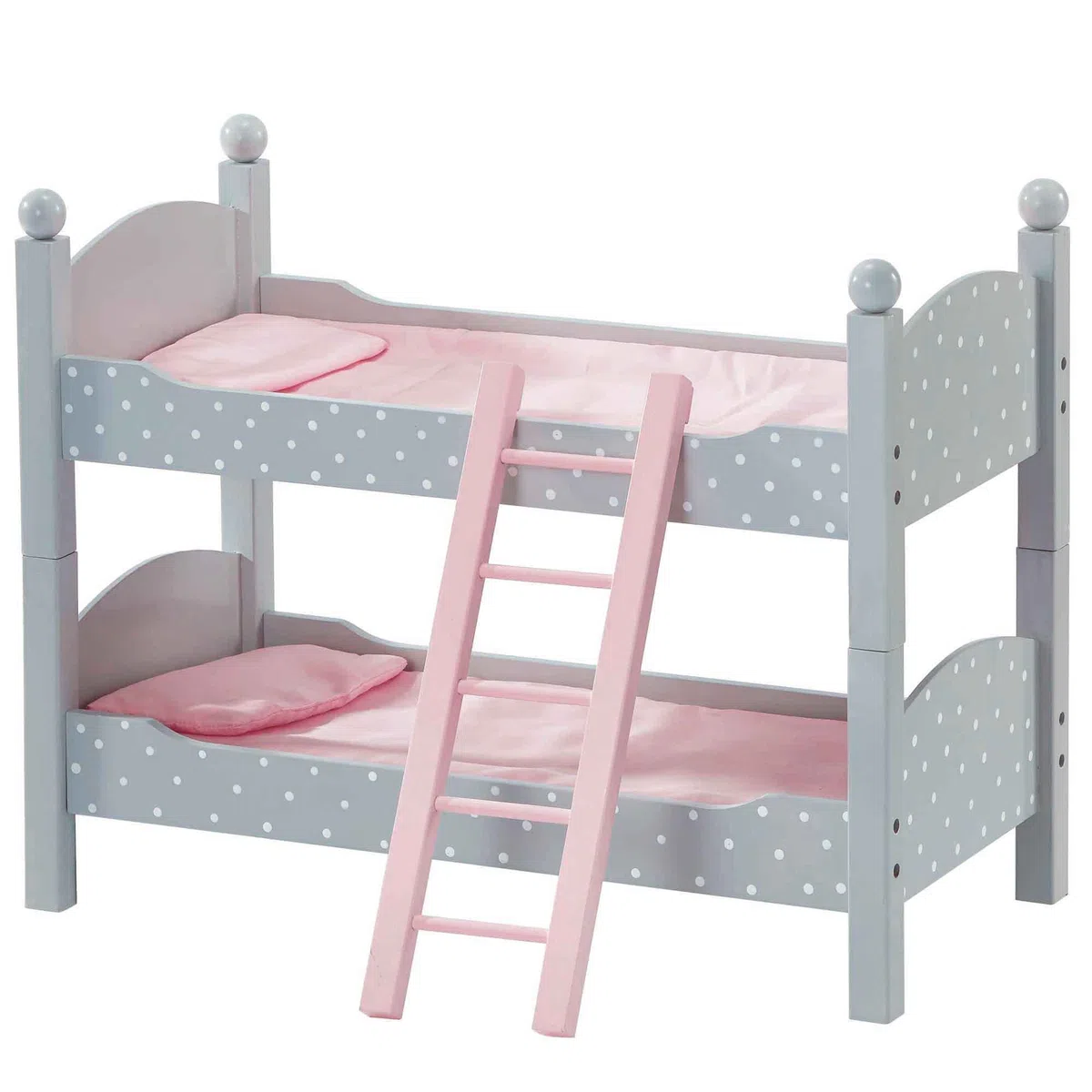 Letto a Castello Legno Mobili Bambole 45 cm Gioco Ruolo Olivia's World TD-0095AG