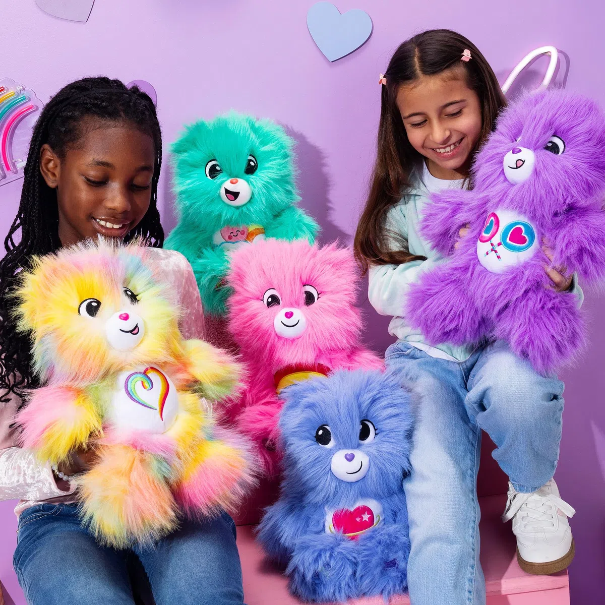 Basic Fun Orsetti del Cuore Fuzzies 35 cm – Peluche Sorpresa Assortiti – Morbidi e Collezionabili