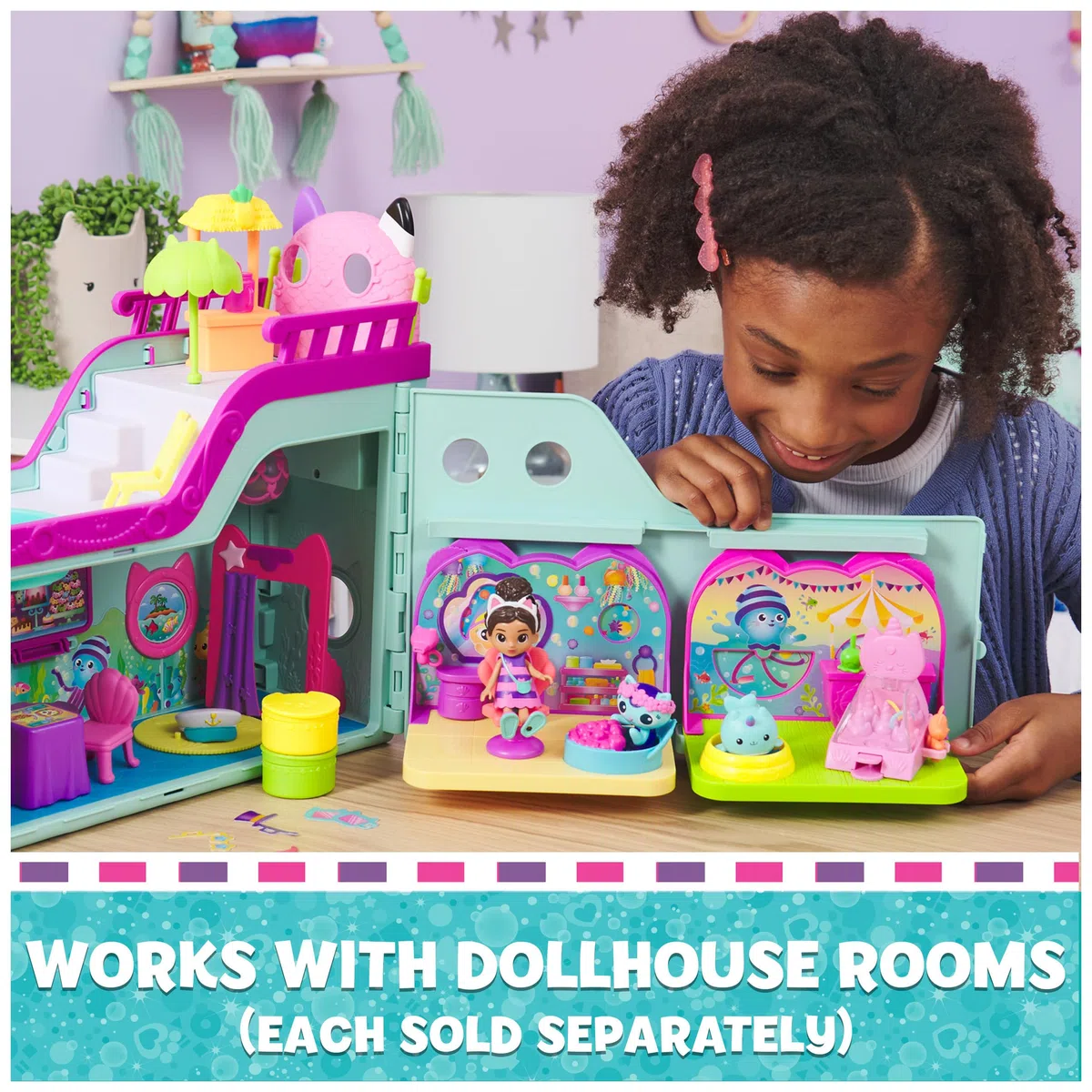 Gabby's Dollhouse - Cat-Tastic Cruise Ship (6066583)