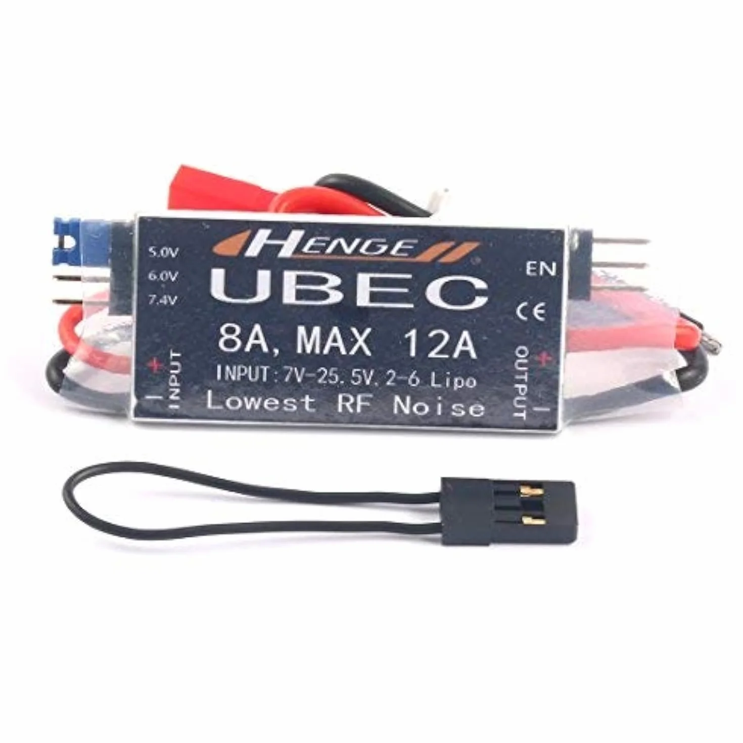 8A Uscita UBEC 5 V / 6 V 8 A Max 12A Inport 7V-25.5V 2-6S Lipo / 6-16 Celle modalità Interruttore di Ingresso Ni-MH BEC per RC Helicopter