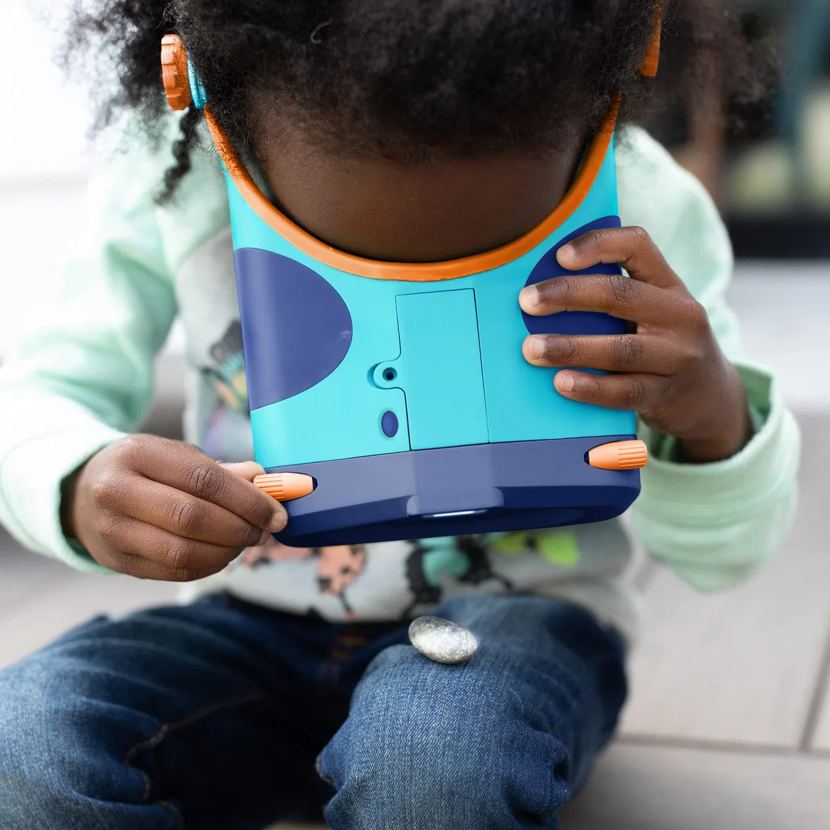 Learning Resources GeoSafari Occhiali ingrandimento bambini 2x/8x con luce | Sviluppa osservazione, curiosità scientifica e pensiero critico. Supporta apprendimento STEM ed esplorazione della natura.