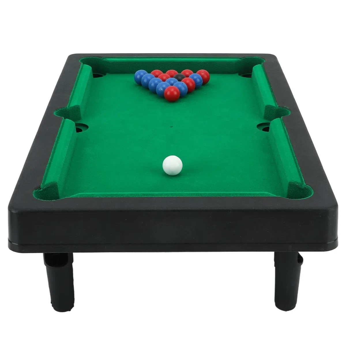 Tavolo da Biliardo in Miniatura, Simulazione Compatta Divertimento Robusto Gioco di Biliardo in Miniatura Decorativo Interattivo per Ufficio