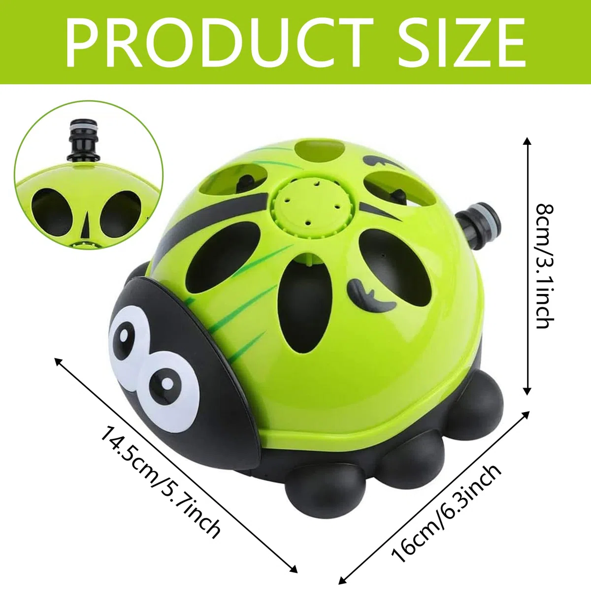 Outdoor Sprinkler Toy bambino Giochi da Giardino 3-10 Anni