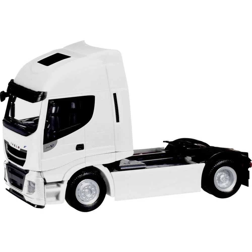 herpa Miniaturmodelle GmbH 309141 H0 Iveco Stralis Highway XP, bianco