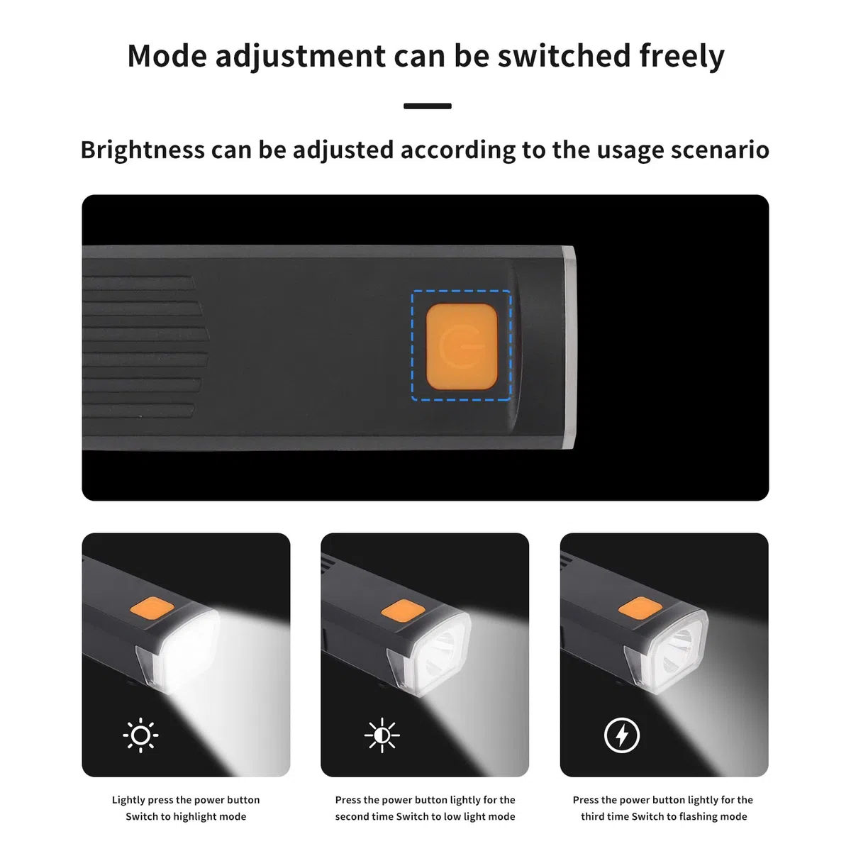 NEO2 Luce per volo notturno del drone per DJI NEO 2 Proiettori ricaricabili a modalità multiple, luce di riempimento notturna ad alta luminosità, luce stroboscopica LED, illuminazione da faro