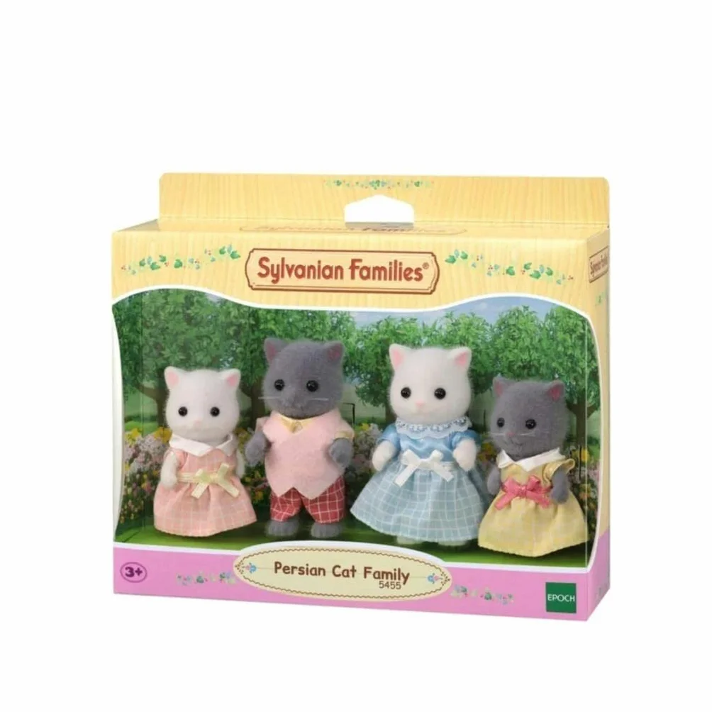La Famille de chats persans Sylvanian Families 5455