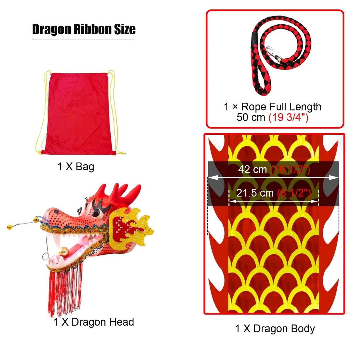 ALANIZ Dragon Poi Bambini/Principianti Piccole Dimensioni Dragon Poi, Fitness all'Aperto Drago Design Spinning & Shaking Poi, Nastro di Lancio Drago Realistico con Testa di Drago(Blue,5 m (16.4 ft))