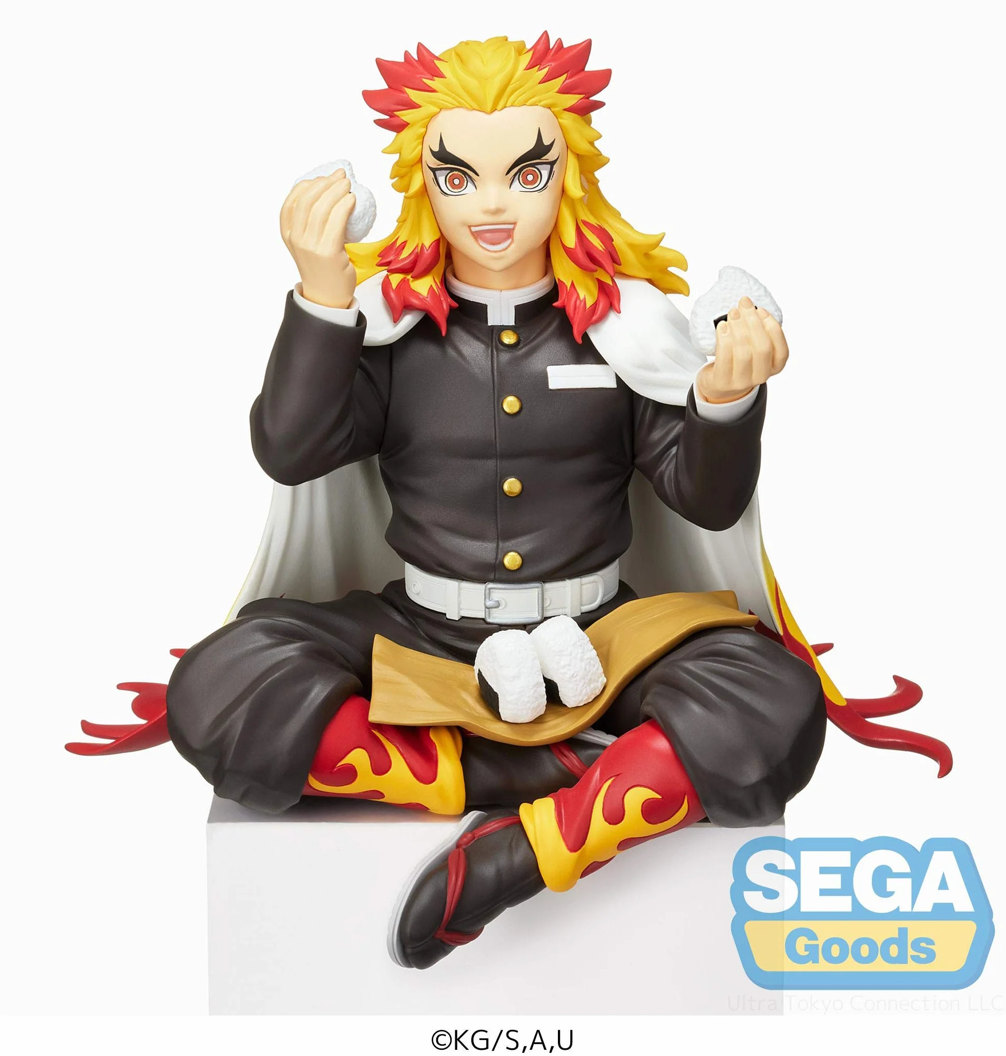 SEGA Demon Slayer: Kimetsu no Yaiba Kyojuro Rengoku Premium Perching Figure