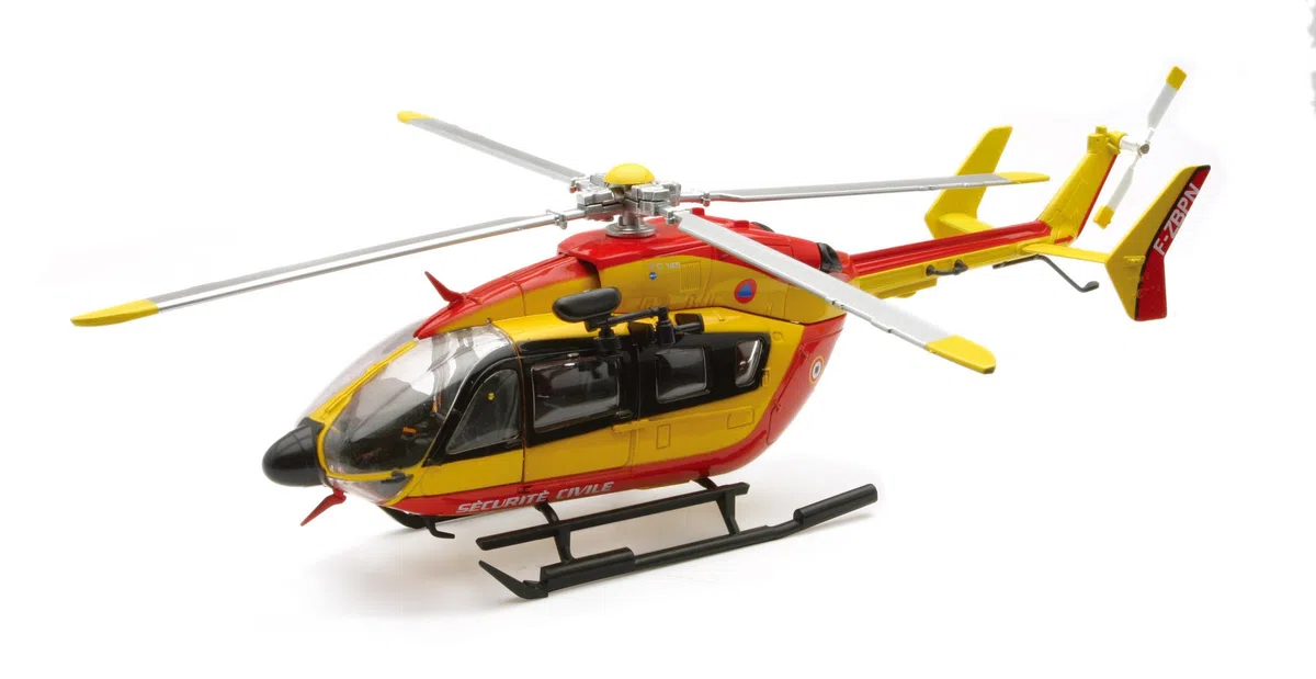 NEWRAY Modello 1:43 Elicottero Forze dell'ordine Securite (2013)