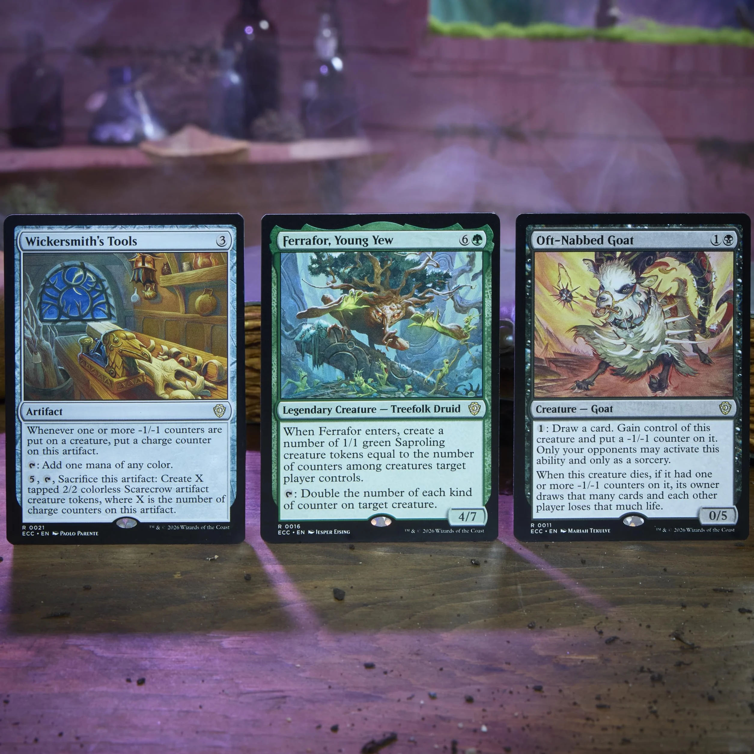 Magic: The Gathering L’eclissi di Lorwyn - Mazzo Commander | Maledizione Della Piaga (Versione Inglese)