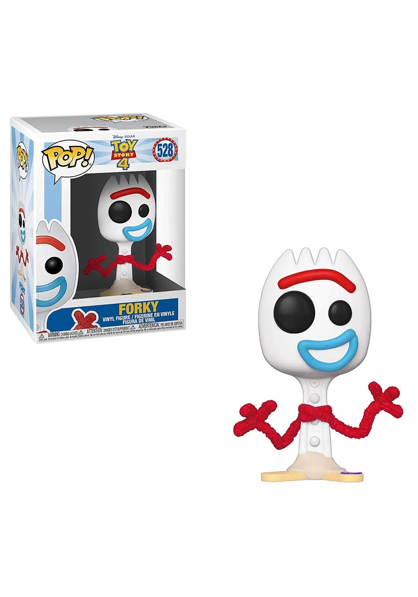 Funko Pop! Vinyl: Disney Pixar: Toy Story 4: Forky - Figura in Vinile da Collezione - Idea Regalo - Merchandising Ufficiale - Giocattoli per Bambini e Adulti - Movies Fans