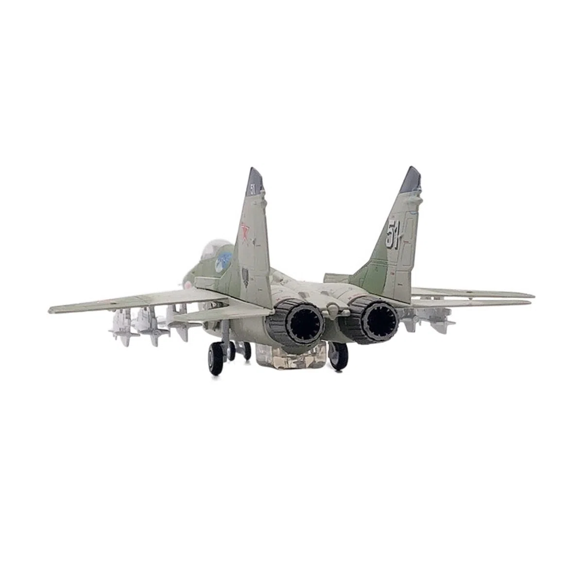 1:100 Adatto Per MIG-29 Diecast Metal Simulation Aircraft Model Scale Collezione Di Aerei Da Combattimento Regali Kit di gioco per Hobby