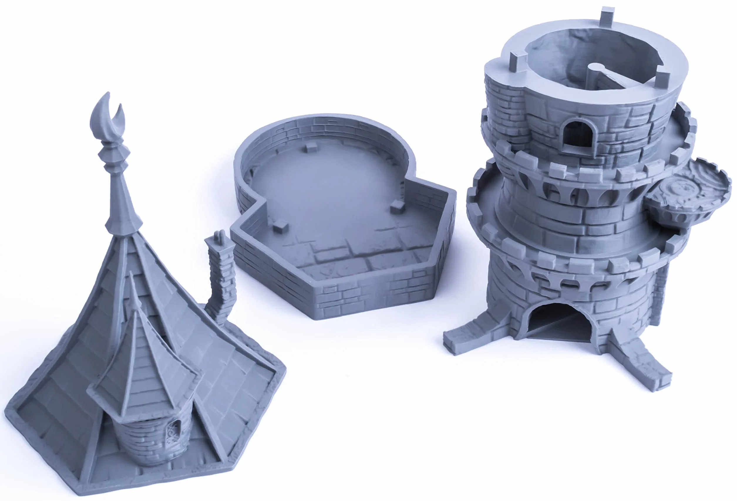 Torre per Dadi 3D Vikings Mago, Perfetta Torre per Dadi per Dungeons and Dragons, Giochi da Tavolo RPG, Giochi con Miniature e Giochi di Società