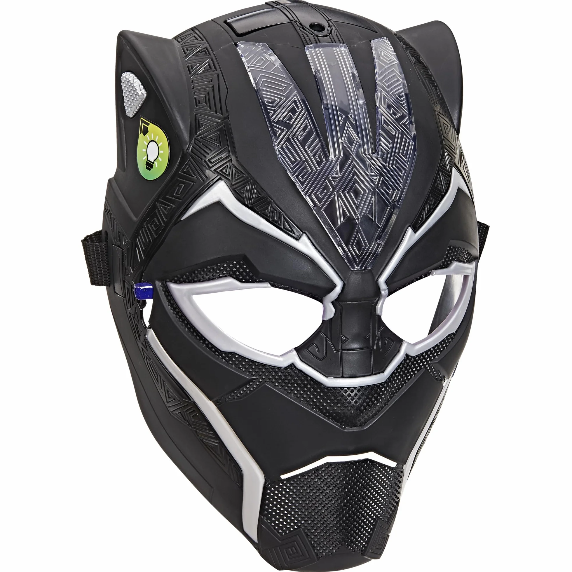 Hasbro Marvel Avengers, maschera Vibranium con effetti speciali di Black Panther, giocattolo per roleplay elettronico