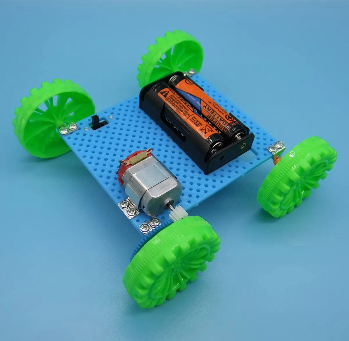 AOMAG Kit motori DC per bambini, 6 set da 159 mini motori elettrici per hobby con ingranaggi in plastica, elica per alberi, ruote in plastica per progetti fai da te STEM ingegneria giocattolo scienza
