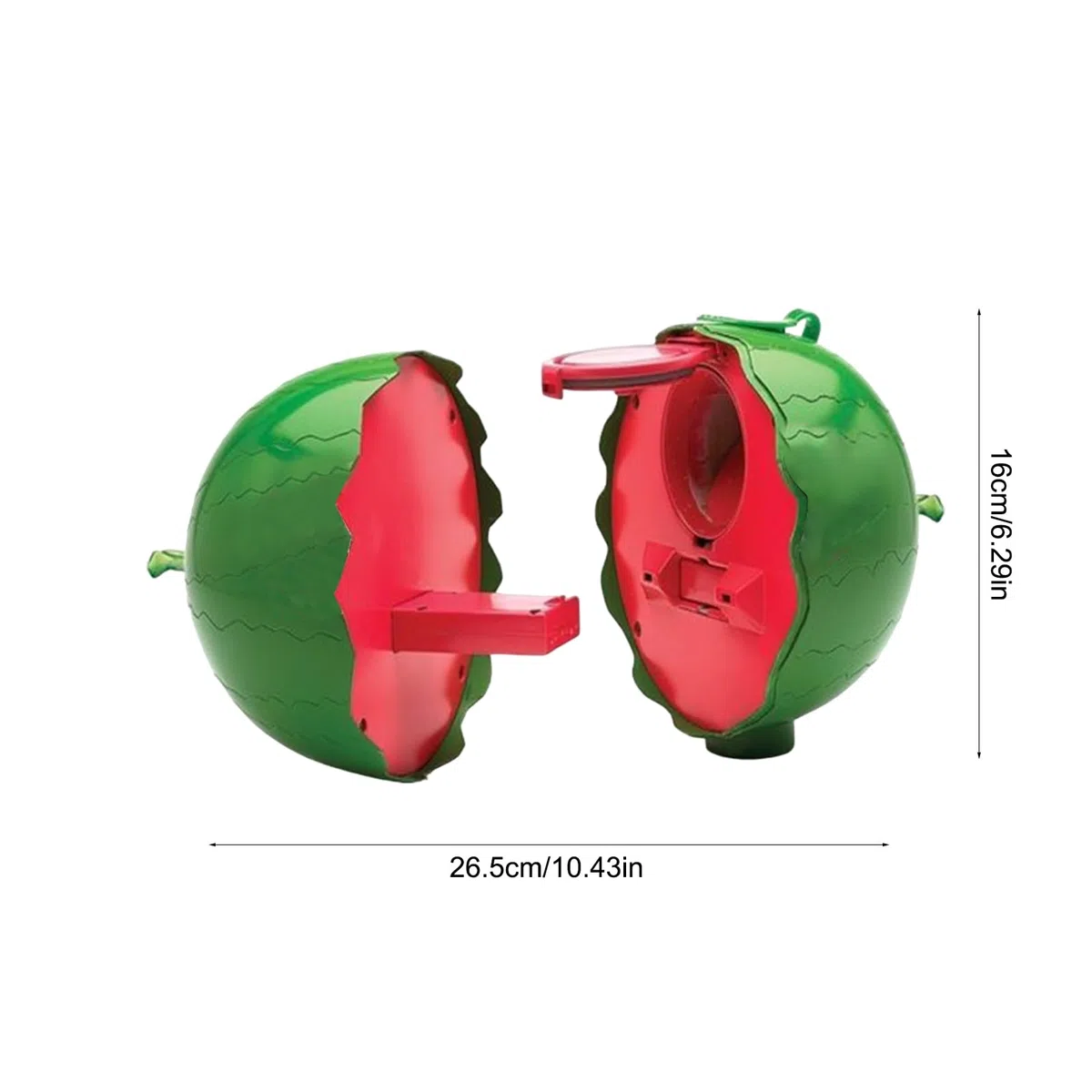 Giocattoli Anguria per Bambini - Dimensioni del prodotto 26,5 X 16 Cm, TrentDue Pezzi, Set Piatto Girevole | Facile Da Giocare Creativo Gioco Creativo Creativo Di Tutte Le Età Hardware AC