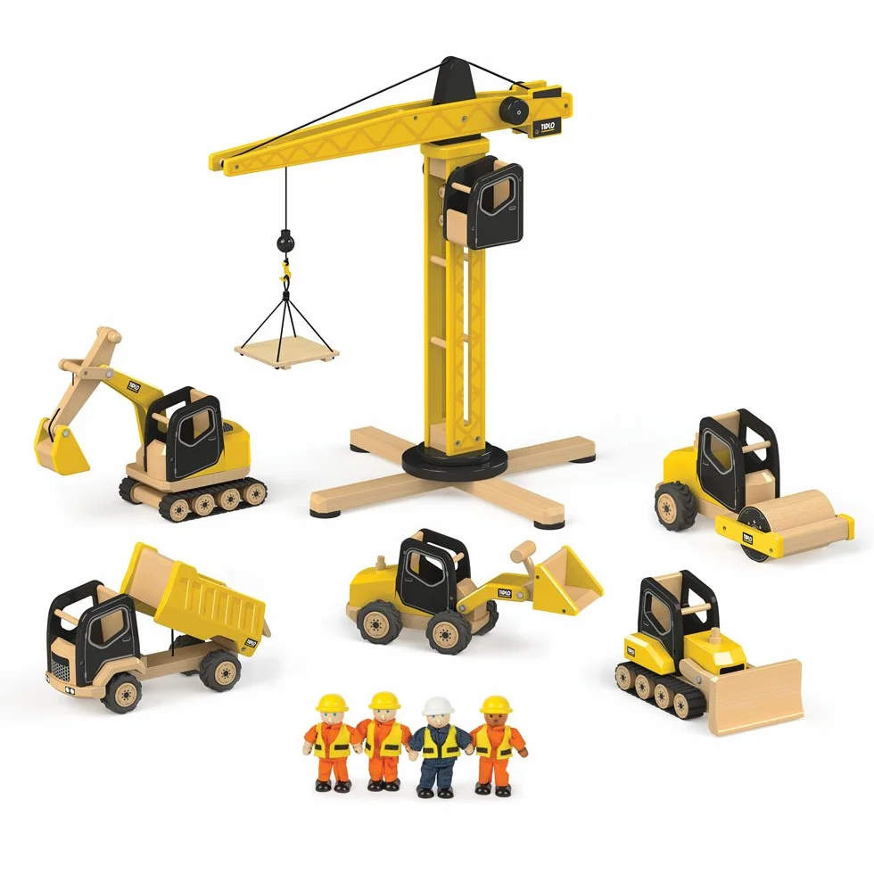 Tidlo T0414 Bulldozer in Legno – Costruzione Veicoli