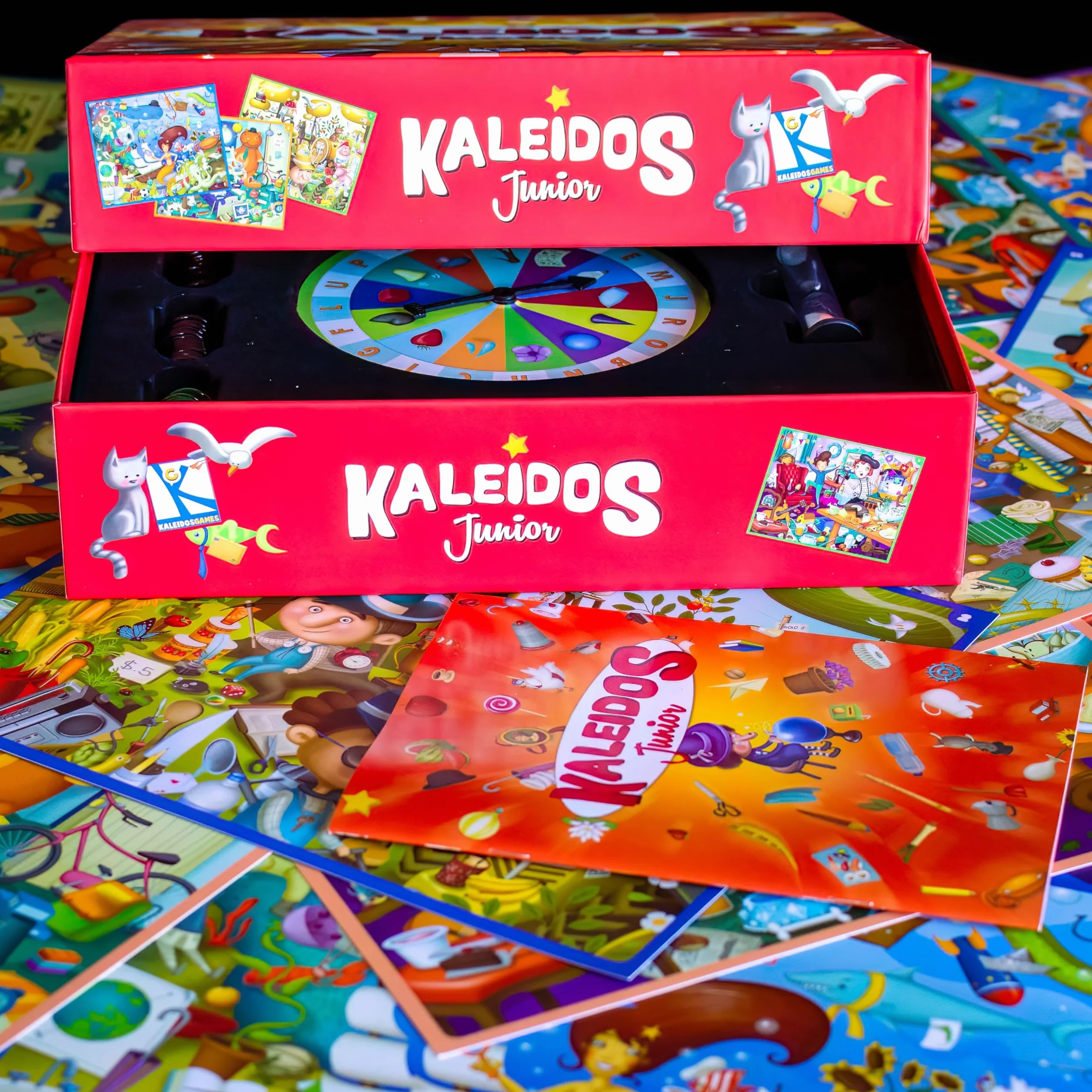 Kaleidos Junior | Gioco per bambini | 2–8 giocatori | età 4+ | durata 20 minuti circa