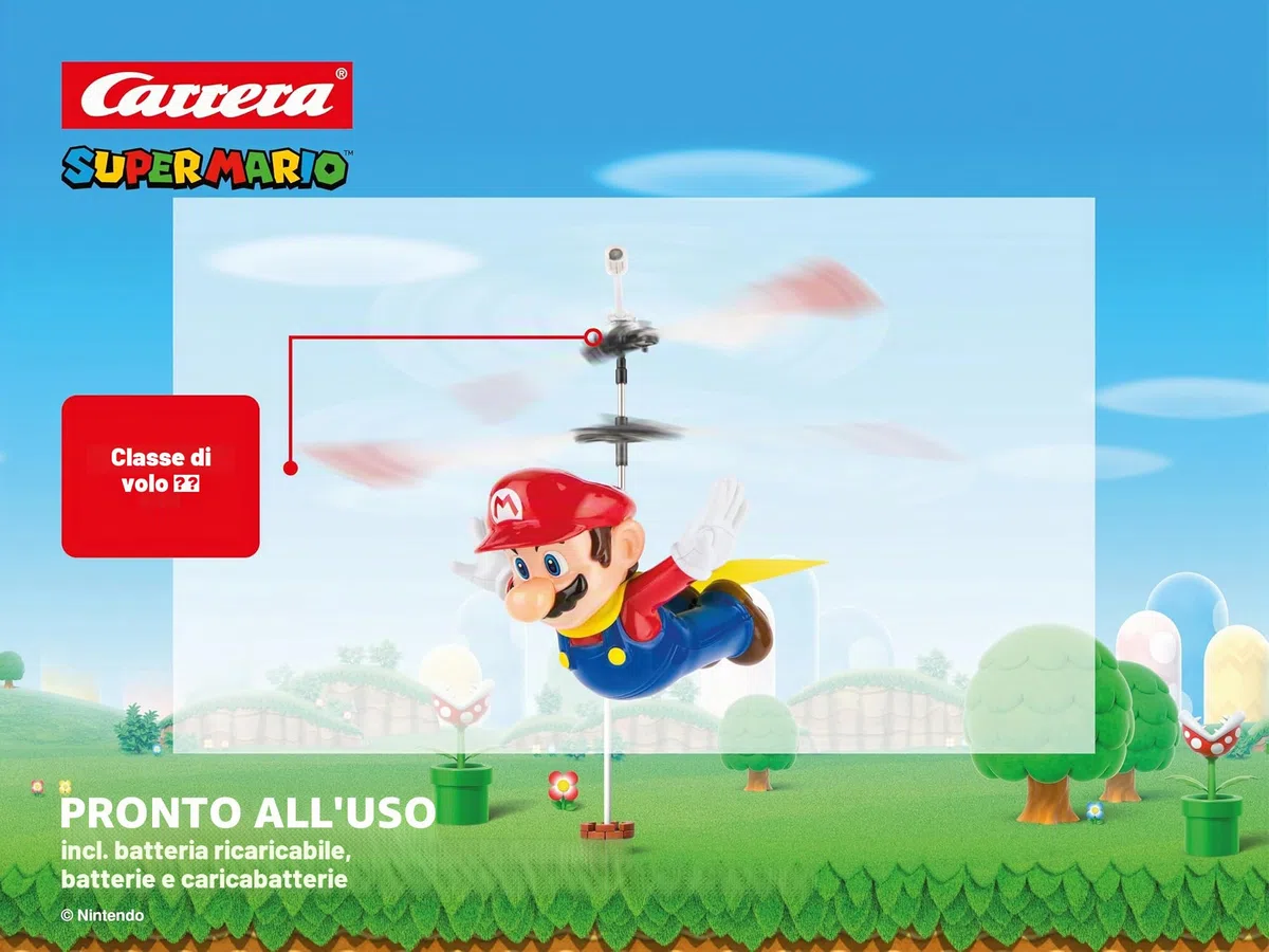 Carrera - 370501032P - 2,4GHz Super Mario - Flying Cape Mario