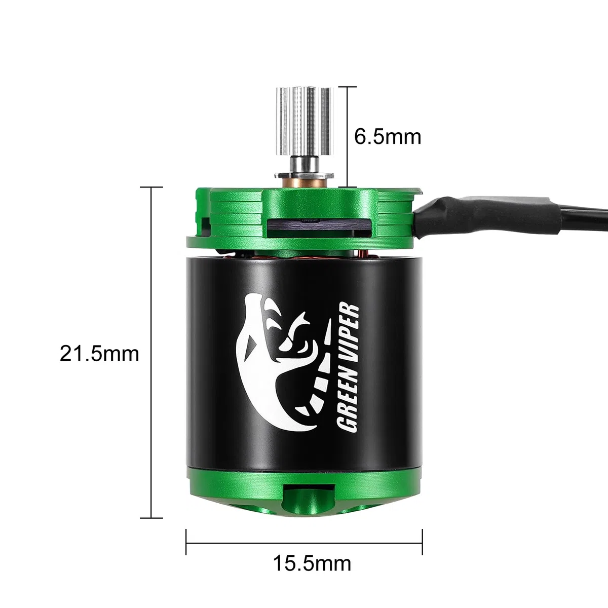 INJORA 4300KV Green Viper 1621 Motore Brushless RC per 1/30 Axial SCX30