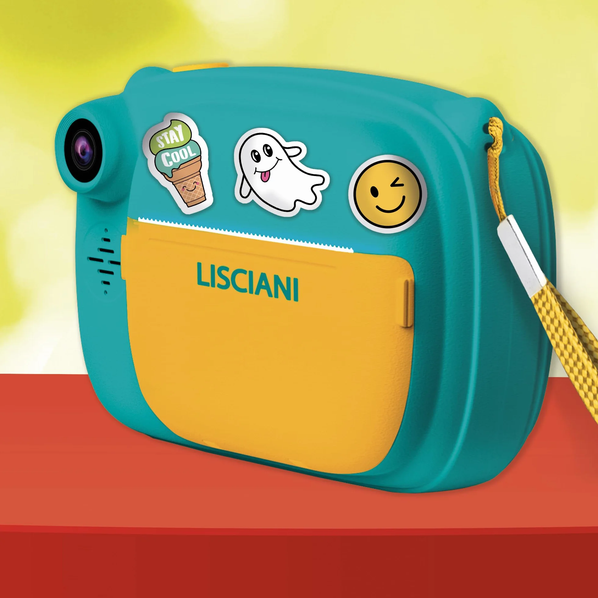 Liscianigiochi- Print Cam Hi-Tech, Colore 3 in 1, Medium, 101047