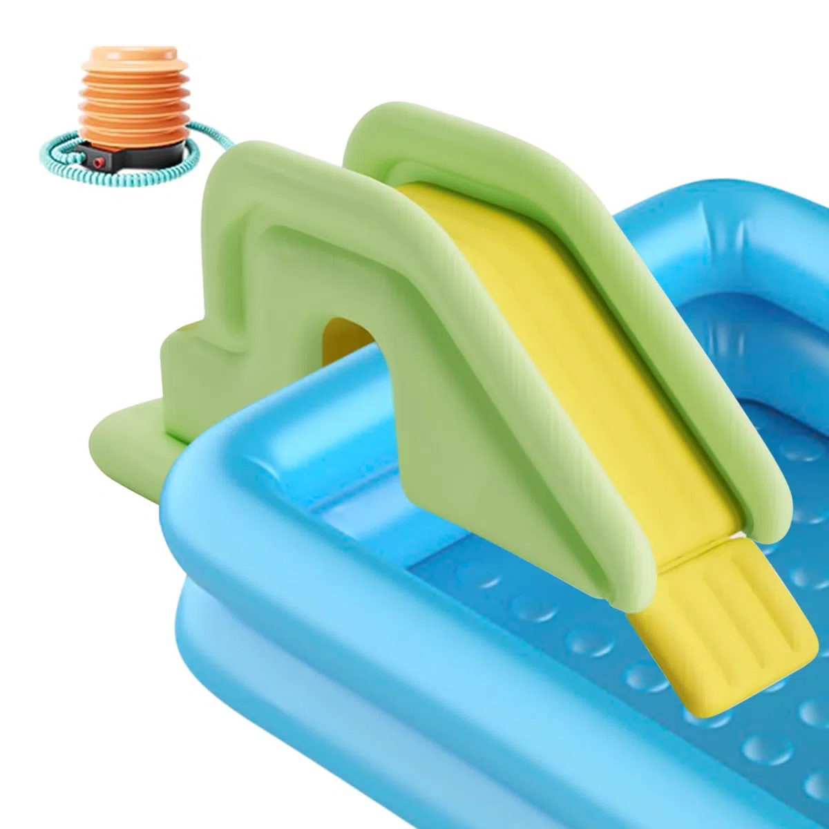 Scivolo gonfiabile per acqua adatto per piscine fuori terra - acquatico all'aperto Scivoli anti-ribaltamento, accessori per piscine gonfiabili, sepolti o fuori terra per
