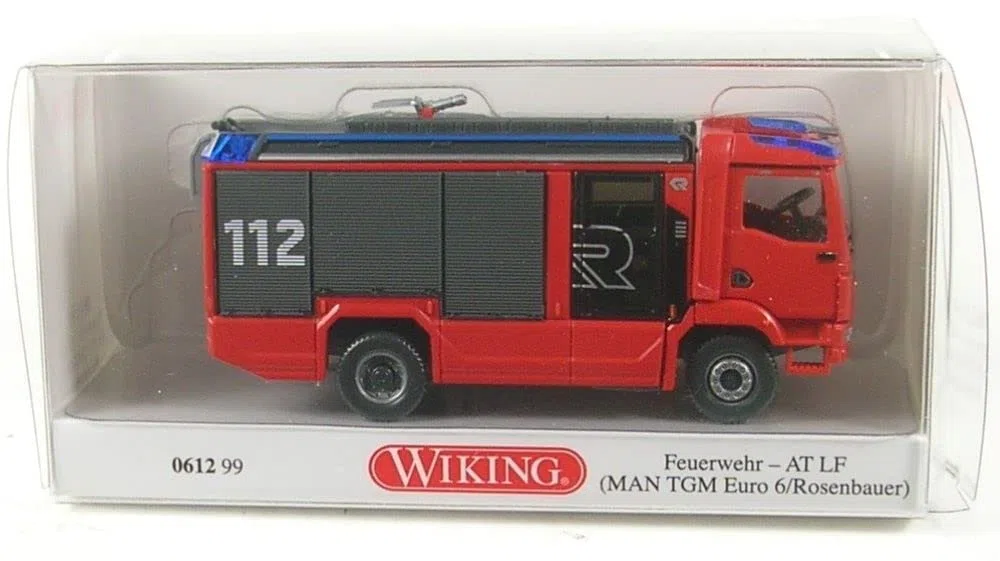 Wiking 061299 - Pompiere Man Rosenbauer at (Man TGM Euro 6) H0 1:87