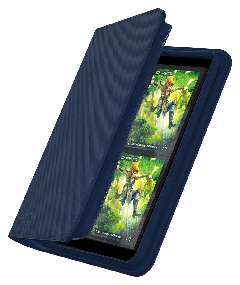 Ultimate Guard 4 Pocket Zipfolio Xenoskin Dark Blue Ultimate Guard
