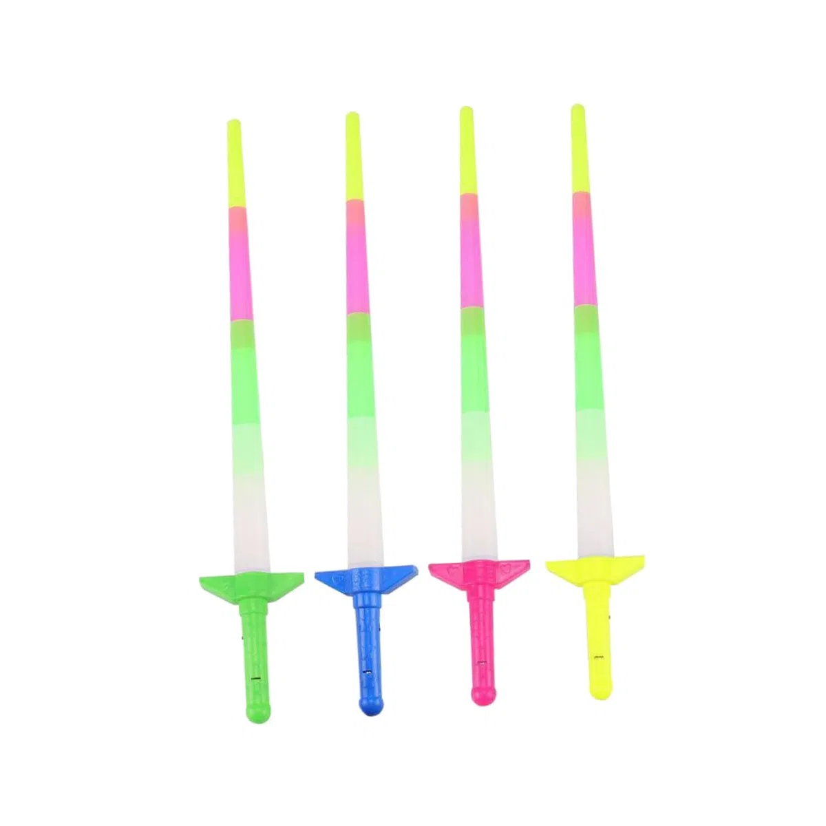 ifundom Bastoncini Luminosi 4pezzi in Plastico Funzione Glowing per Festa e Concerto Accessori per Tifo e Performance Capodanno e Natale Colore Casuale