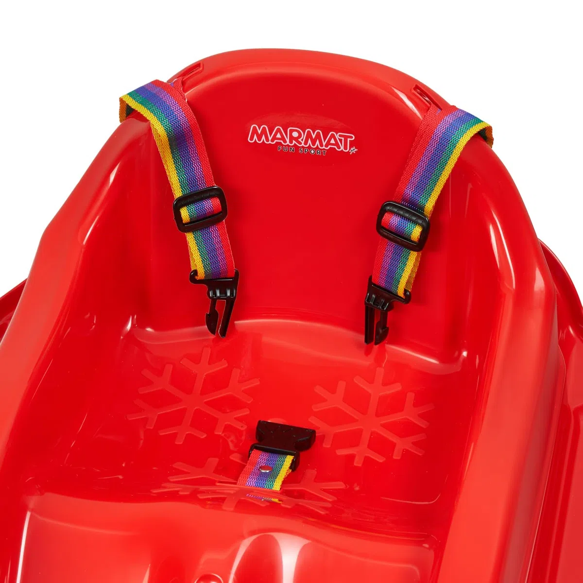 Tymar Slitta per bambini a partire da 1 anno, slitta per bambini, con cintura di sicurezza