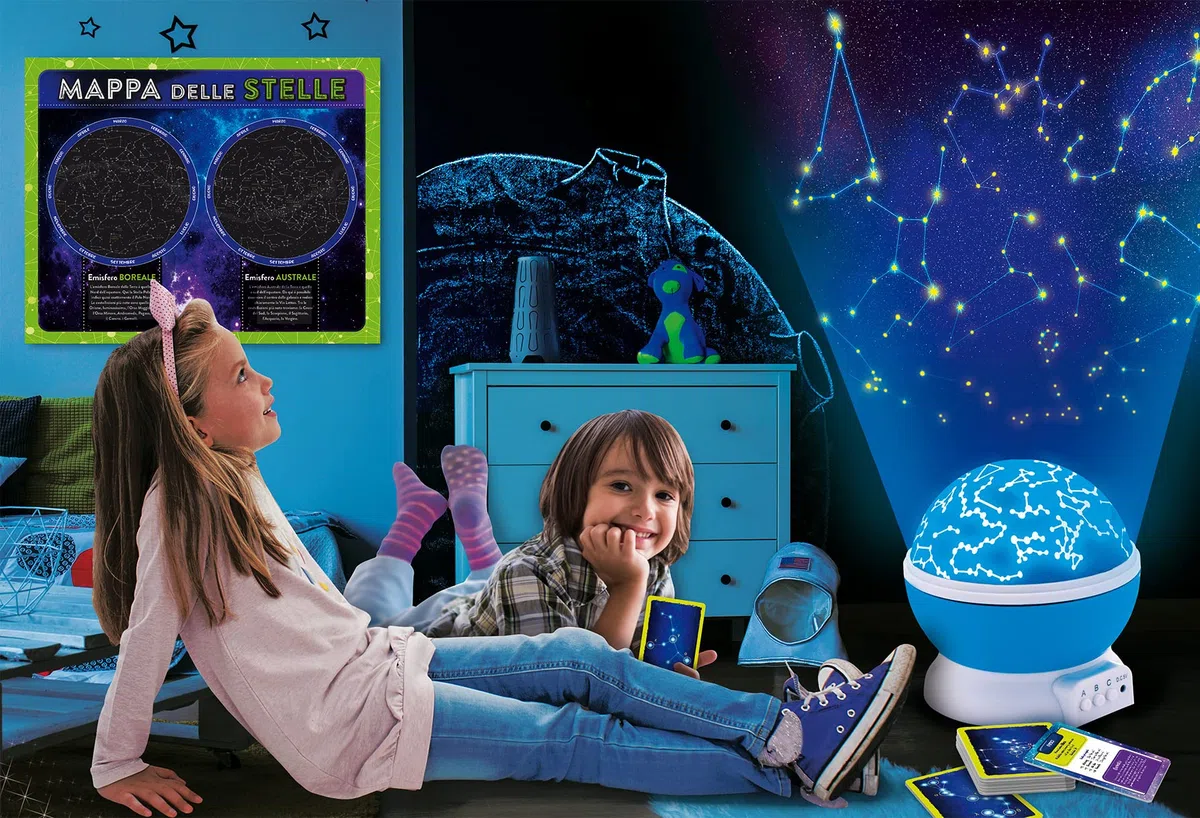 Liscianigiochi, I'm a Genius La Scienza delle Stelle, Planetario Elettronico, Multicolore, 97555