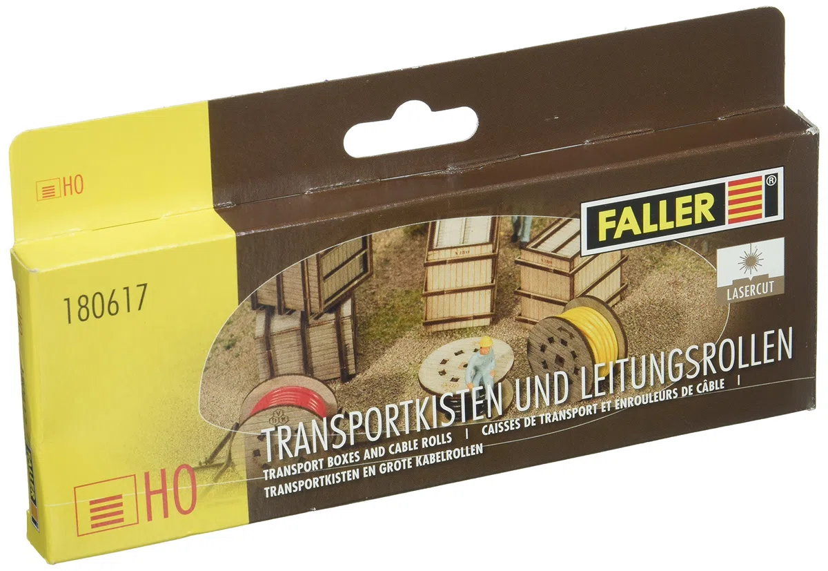 FALLER FA180617 - Ceste da Trasporto e avvolgicavi
