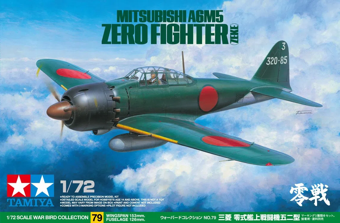 TAMIYA TM60779 Mitsubishi A6M5 Zero Fighter Model Kit