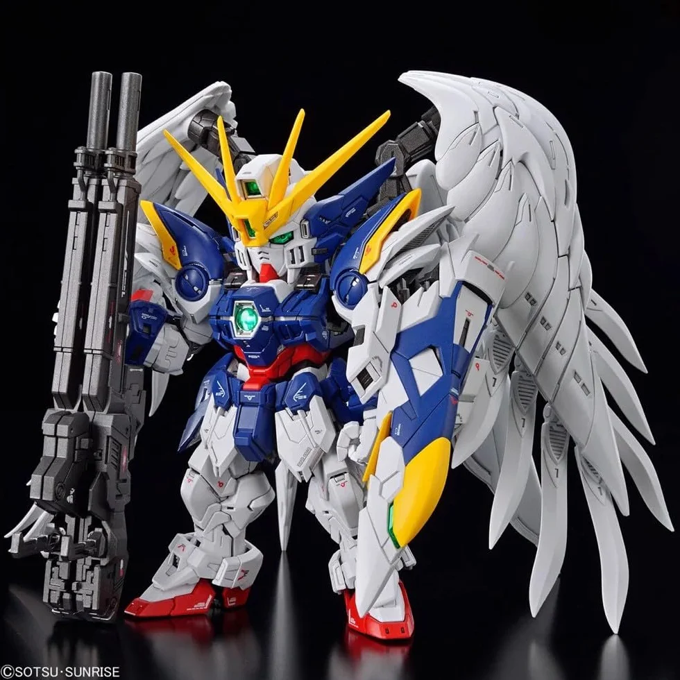 BANDAI SPIRITS MGSD Mobile Suit Gundam W Endless Waltz Wing Gundam Zero EW Modello in plastica codificata a colori
