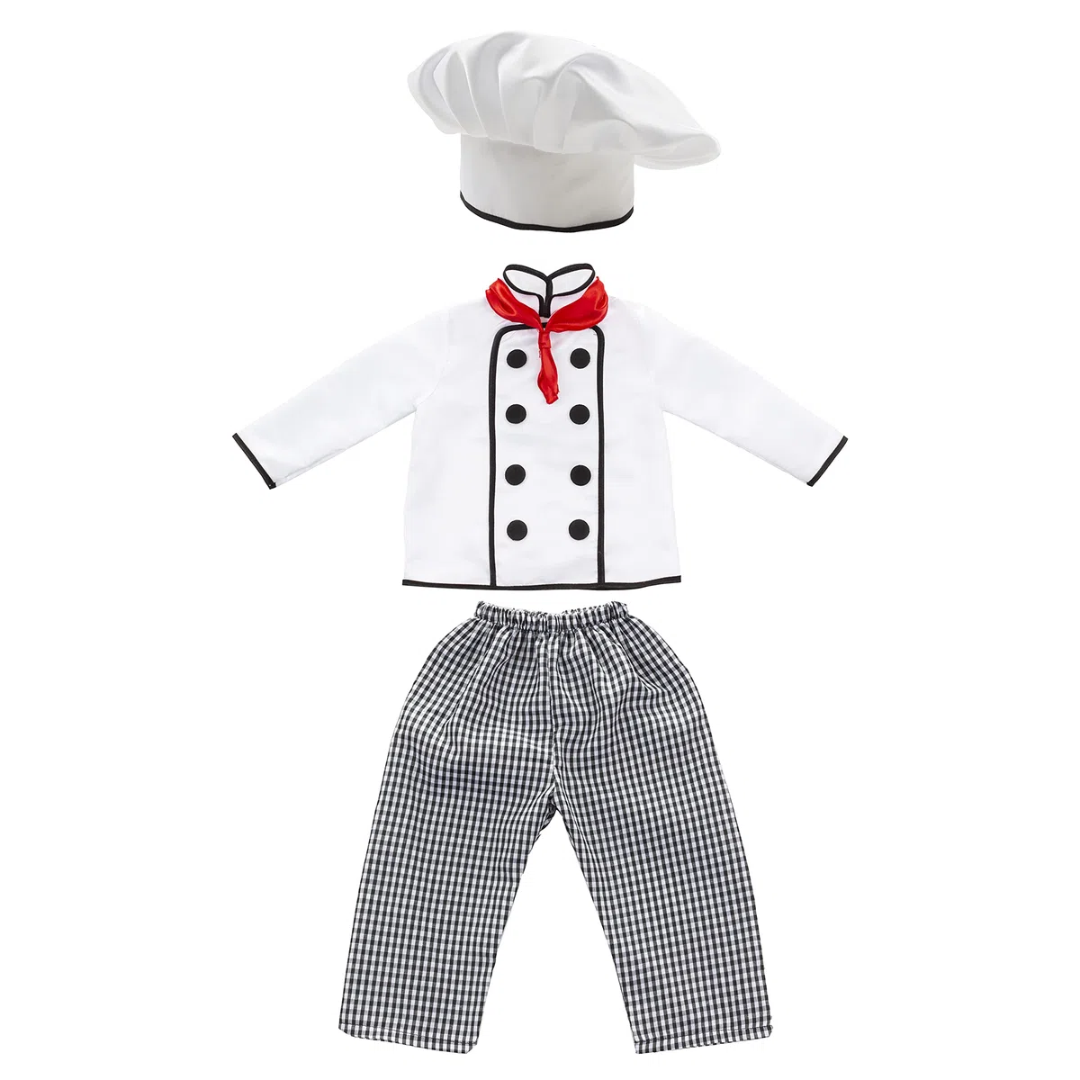 PEGASUS COSTUME CUOCO VESTITO CHEF CARNEVALE PRIMAINFANZIA DA 10 A 36 MESI