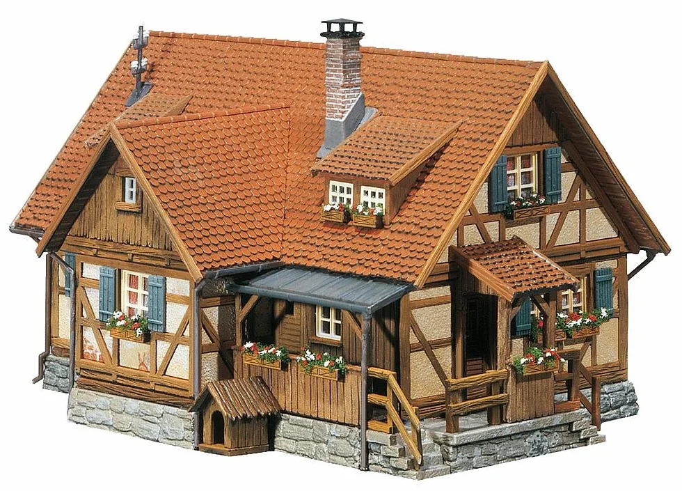 Faller - Edificio per modellismo ferroviario N Scala 1:160 [Importato dalla Germania]
