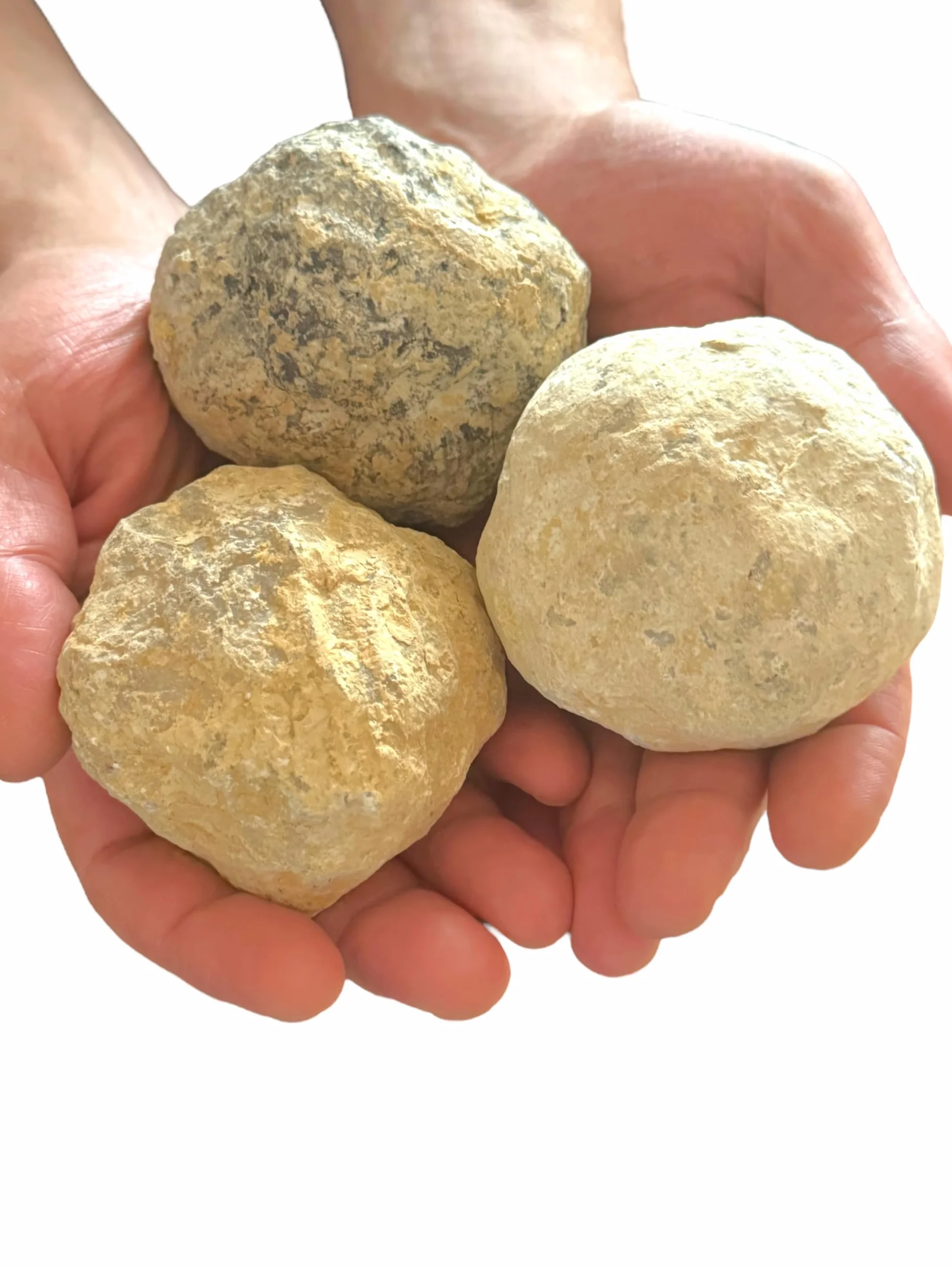 Grande set di 3 geodi da baseball, dimensioni 7 – 8 cm – 900 – 1000 grammi da rompere – con istruzioni e spiegazioni
