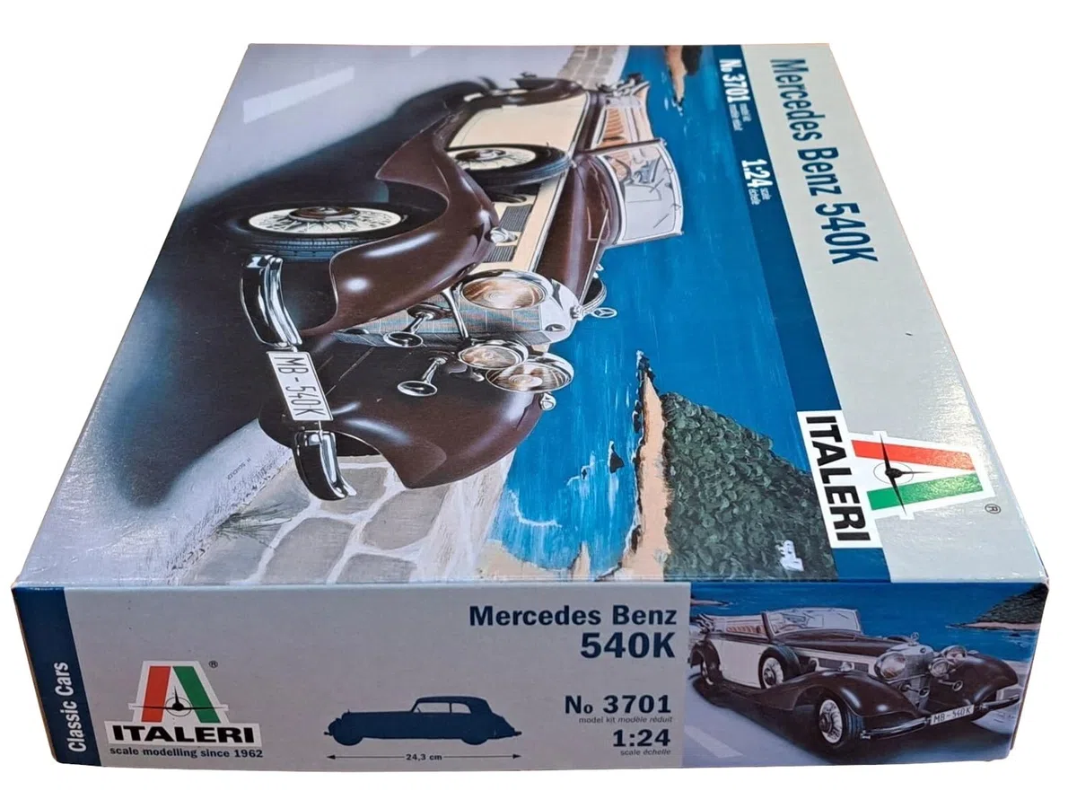 Italeri 3701 - Mercedes Benz 540k Model Kit Scala 1:24