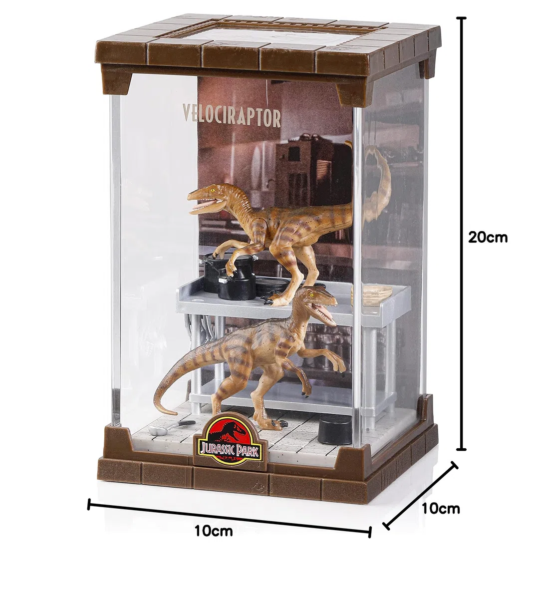 The Noble Collection Velociraptor Diorama