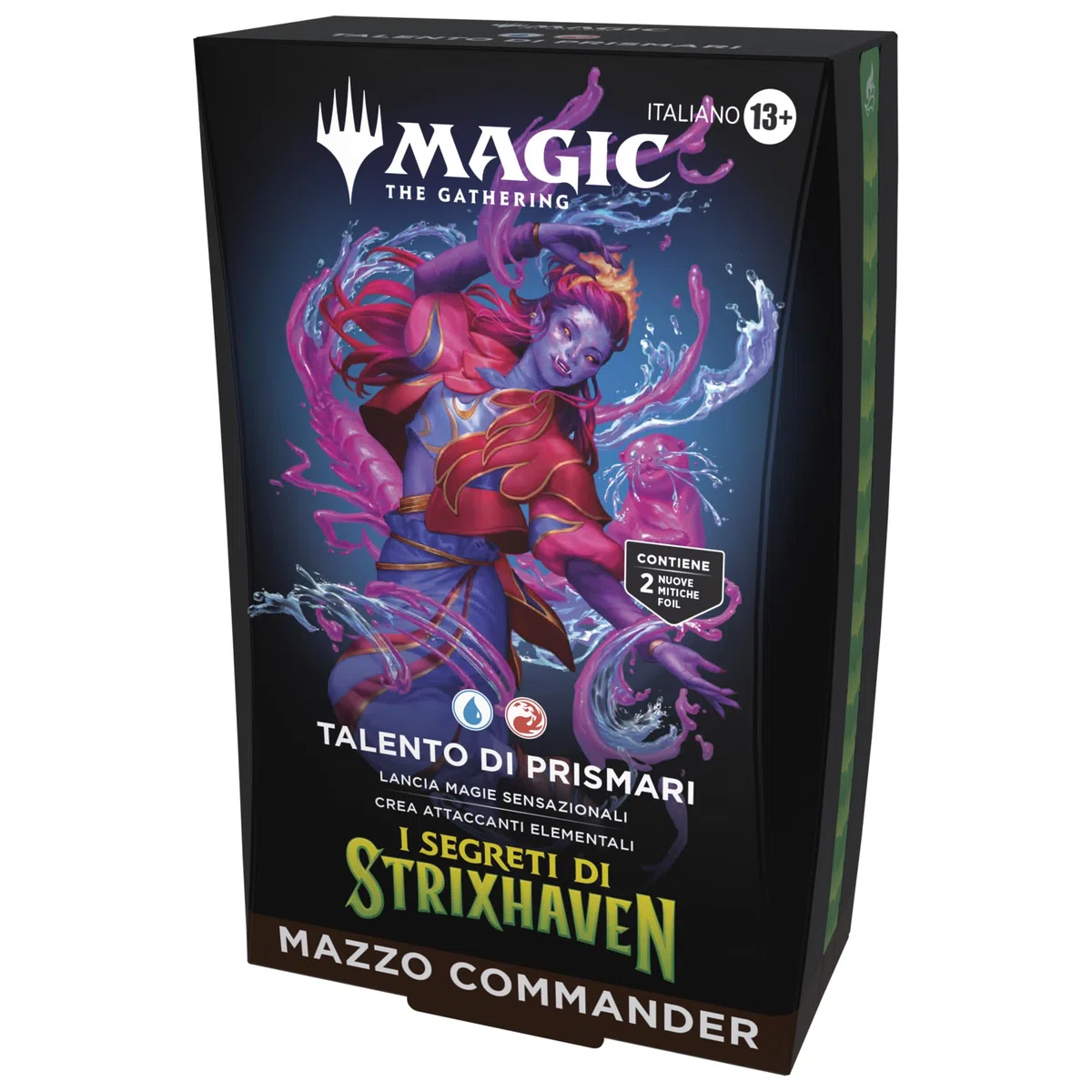 Mazzo Commander Magic: The Gathering I Segreti di Strixhaven - Talento di Prismari (Versione Italiana)