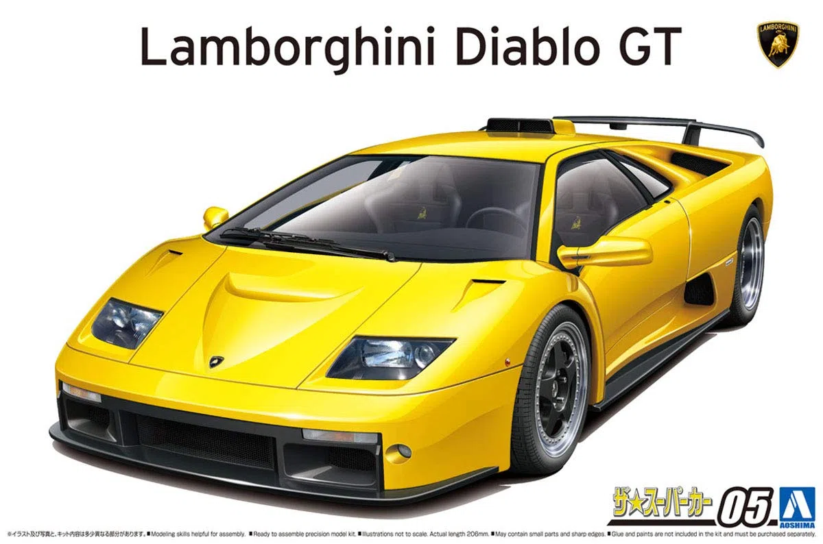 Aoshima Diablo GT '99 - Modellino auto
