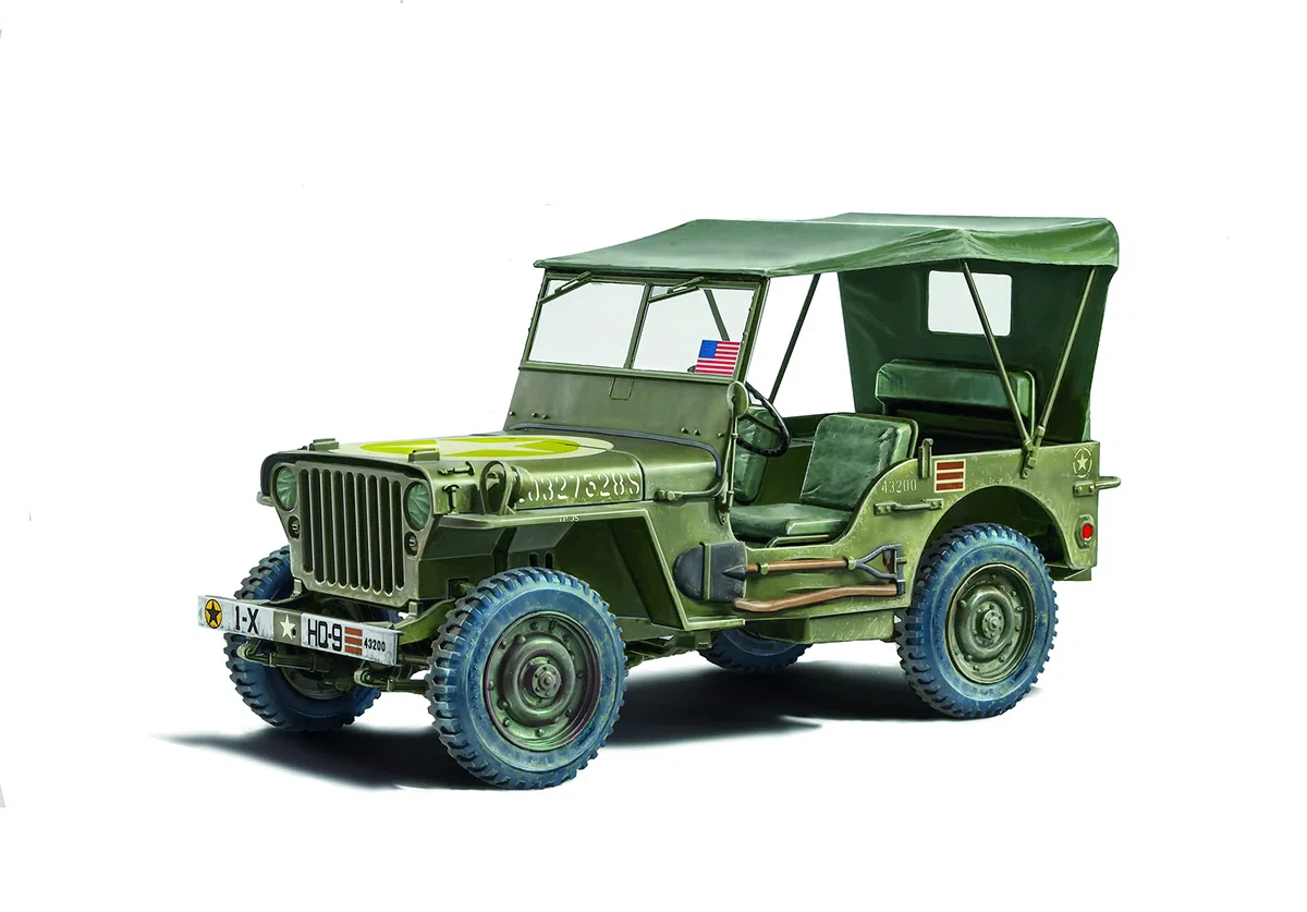 Italeri- Modello in plastica da Montare, Colore Verde, IT3635