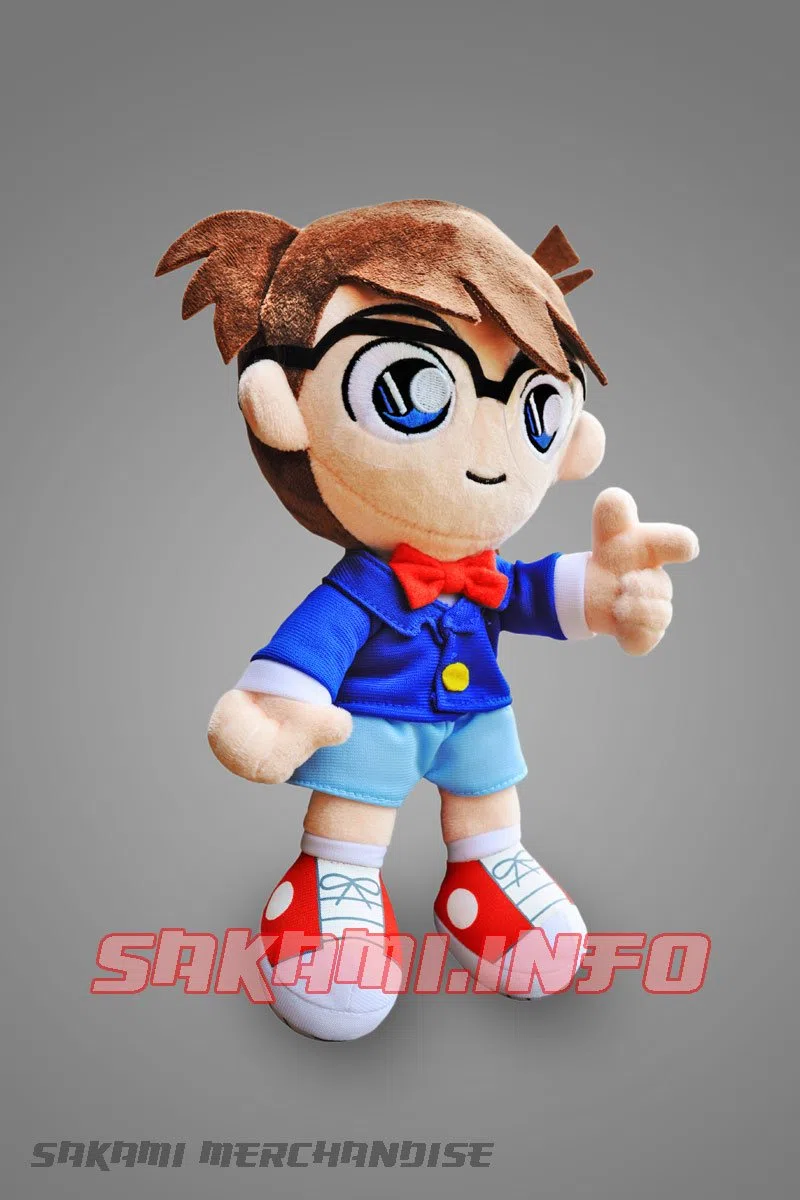 Detective CONAN - Conan Edogawa - Peluche Figurine (27cm) - Original & Licensed