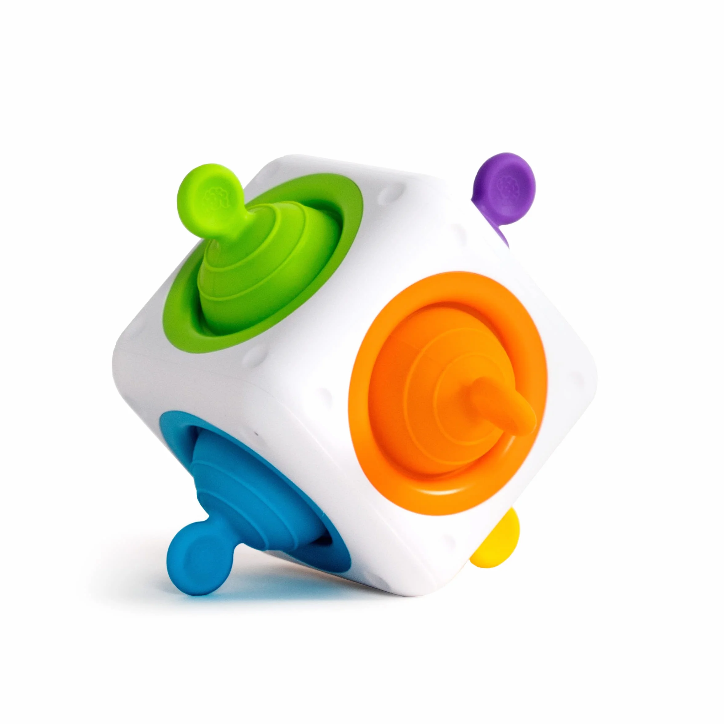 Fat Brain Toys Tugl Cube - Cubo Popping Fidget per bambini, adolescenti, adulti