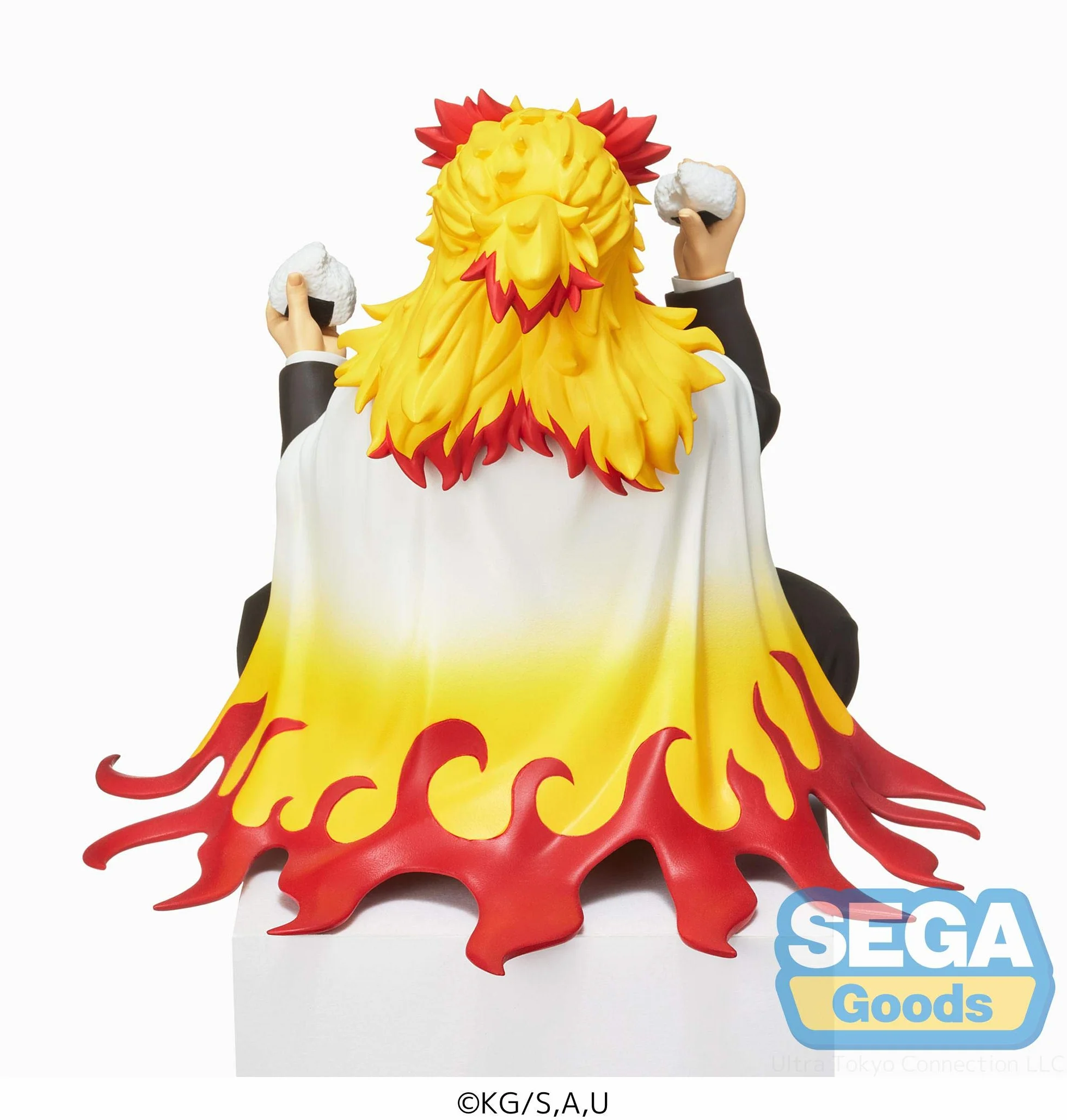 SEGA Demon Slayer: Kimetsu no Yaiba Kyojuro Rengoku Premium Perching Figure
