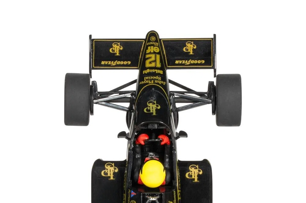 Scalextric Cars, C4529 Lotus 98T, Ayrton Senna, Slot Car Giocattolo da Utilizzare Con Piste da Corsa Set dai 3 Anni in Su, Accessori