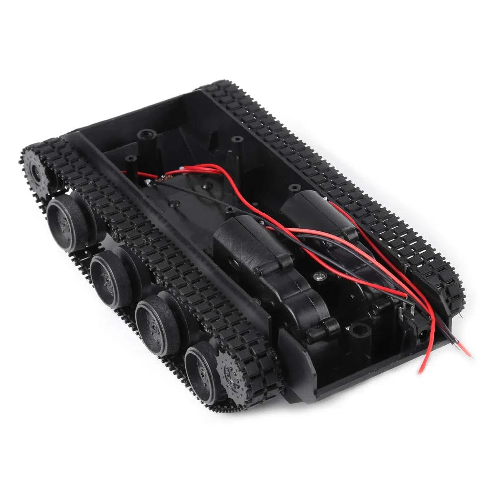Kit faite del Telaio del carro Armato del carro Armato del carro Armato del carro Armato del carro Armato della Piattaforma Leggera del carro Armato di plastica Ammortizzata con 130 Motore 3V 7V