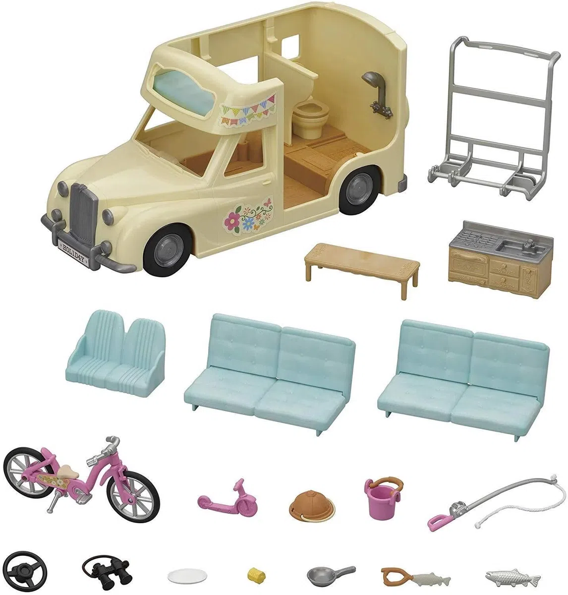 SYLVANIAN FAMILIES 5454 Le Camping Car