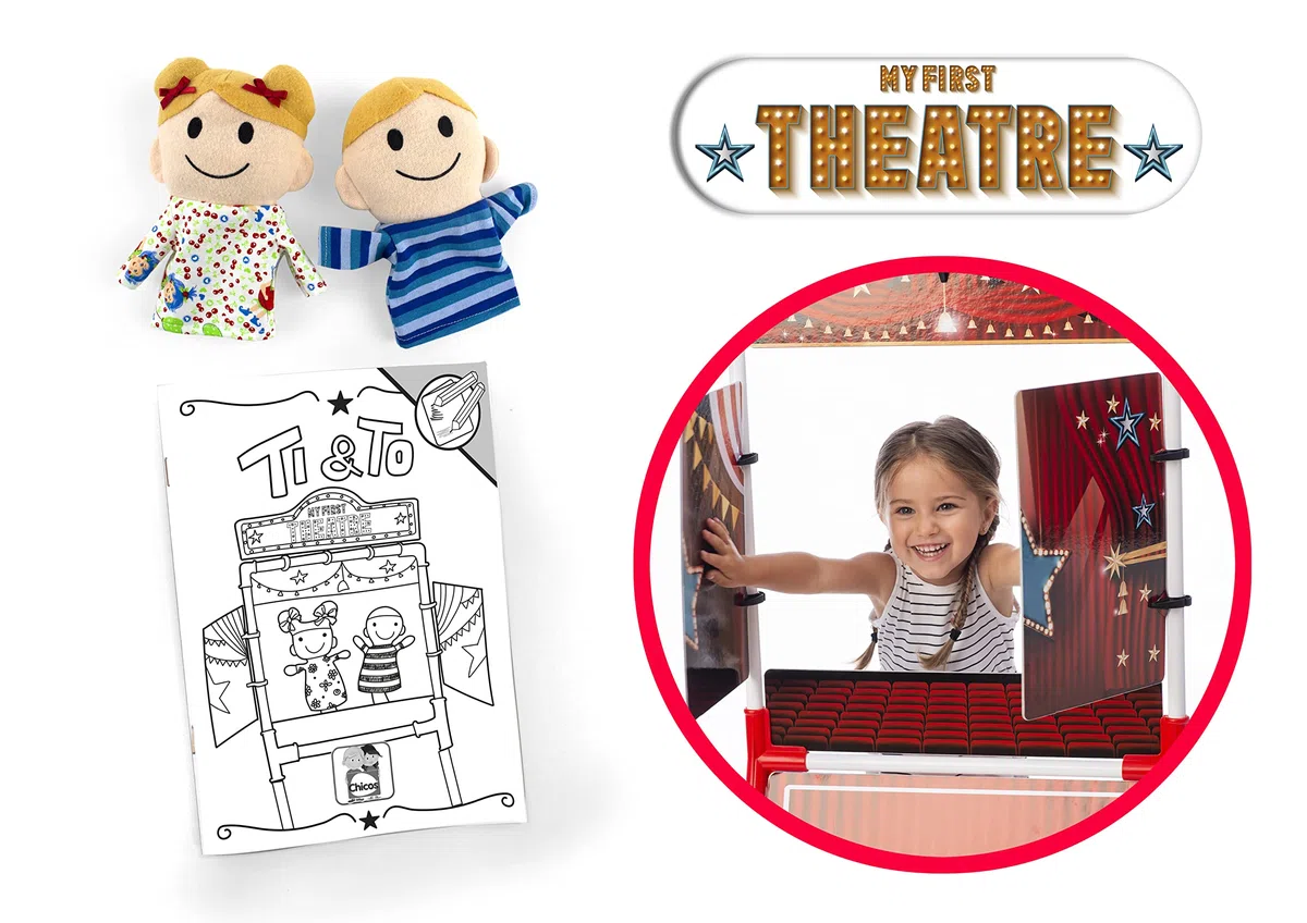 Chicos My First Theater Set Per Bambini, Colori Assortiti